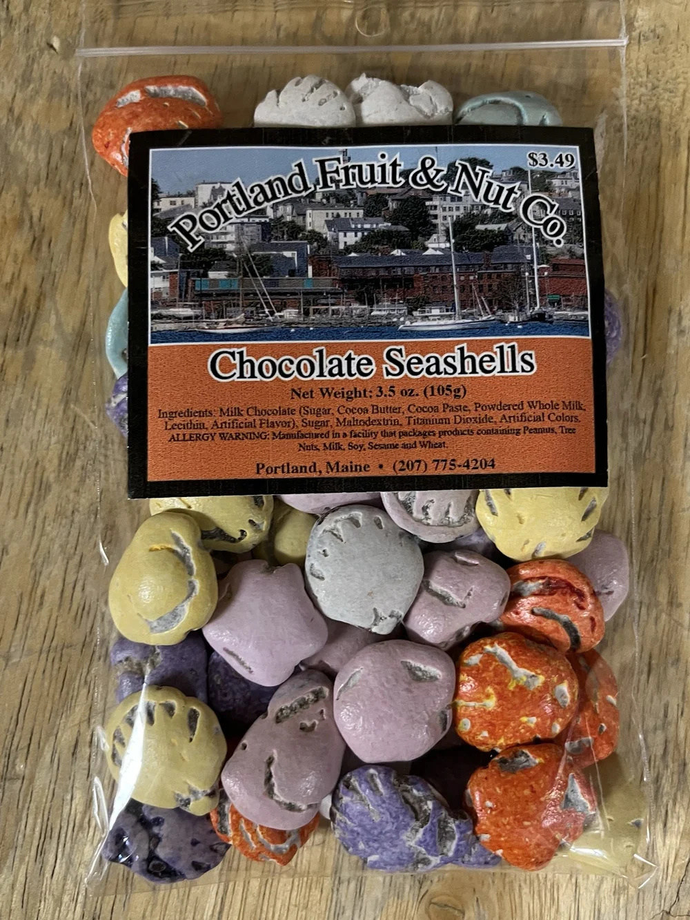 Chocolate Seashells — Portland Fruit and Nut Co